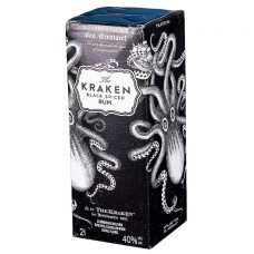 Ром Кракен Темный (Kraken Black Rum) 2 литра