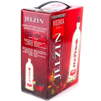 Водка Ельцин Клубника (Jelzin Strawberry) 3 литра